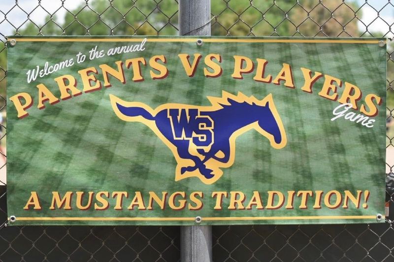 Banner for the WS Mustangs
