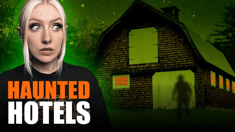 Don't Scare Claire episode 149 thumbnail: Haunted Hotels